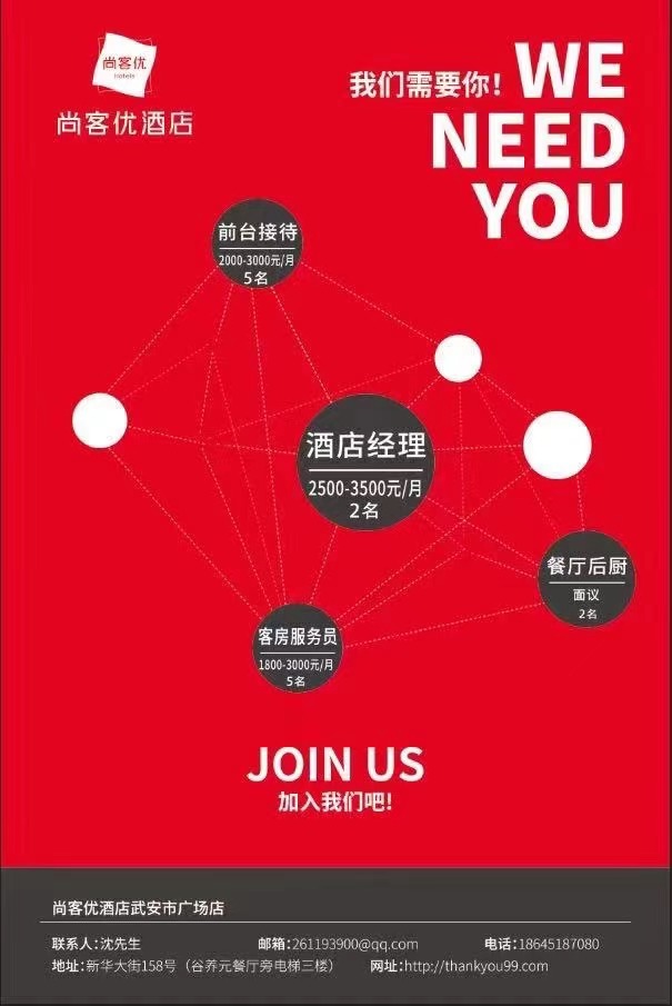 招聘酒店前臺(tái)接待