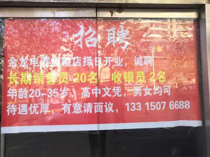 金龍電器招聘信息